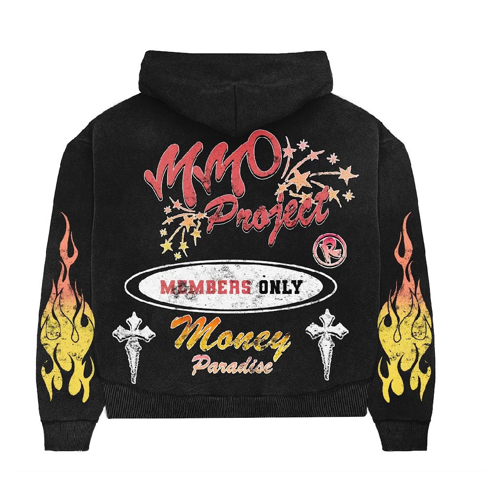 MMO-MONEY PARADISE ZIP-UP SET